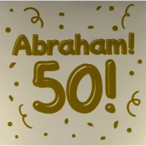 Tegeltje Abraham creme