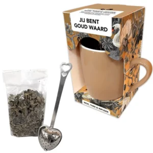 Theemok Set - Jij bent goud waard