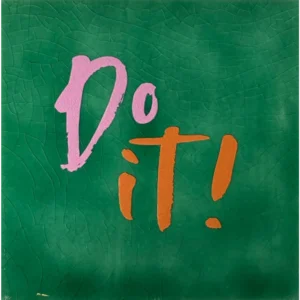 Tegeltje "Do it'groen