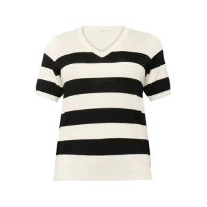 KClizzy Striped V-neck