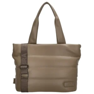 Zebra Evie Shopper Taupe