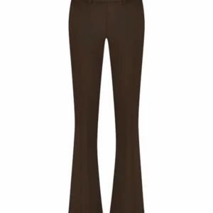 Poppy flared dark brown