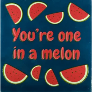 Tegeltje You're one in a melon