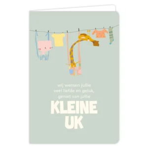 Flow Wij wensen jullie veel liefde en geluk, kleine uk