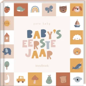 Pure baby - Baby's eerste jaar invulboek