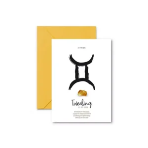 EEN KAARTJE TWEELING