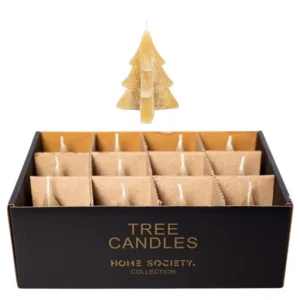Home society Tree Candle S Taupe