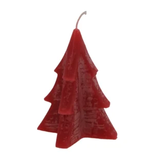 Deco Kaars Boom S   rood