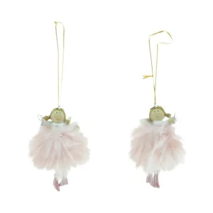 Ornament Angel Lilly Ass. roze