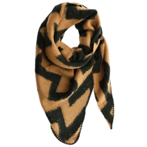 Lot83 sjaal Nina Zigzag -camel