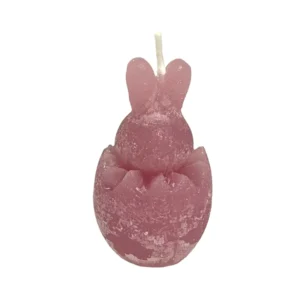 Deco Kaars Bunny Egg  lilac