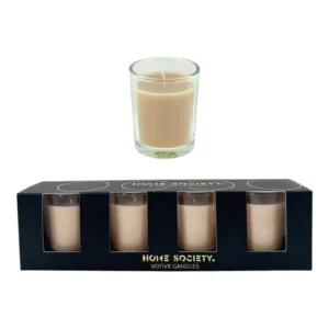 Votief Kaars L  set 4 zand