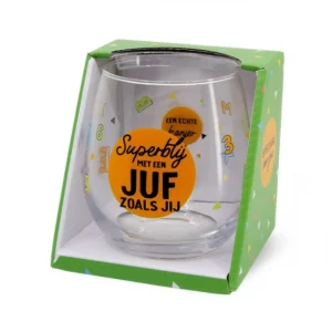 Glas Superblij Juf