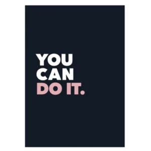 You can do it