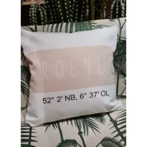 Buitenkussen (cremé) Groenlo