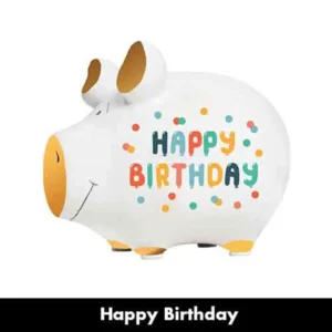 Spaarpot Happy birthday