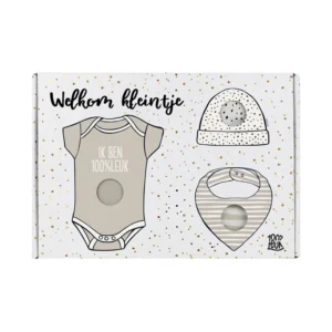 100% leuk Brievenbuspakket - Welkom kleintje