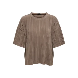 CARRAVENNA S/S PLISSE TOP JRS NOOS - S-42/44