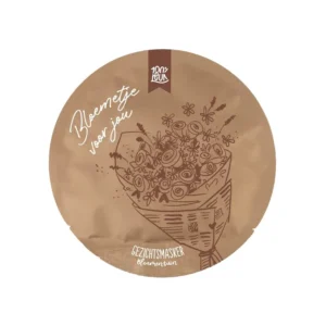 100%leuk Gezichtsmasker - Bloemetje voor jou