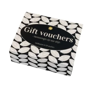 Giftvouchers set - Zwart