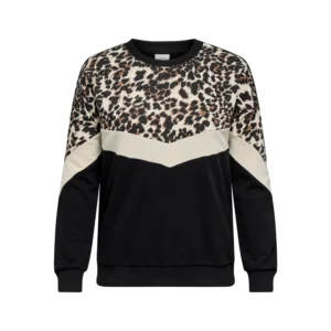 CARLEOBLOCK L/S O-NECK SWEAT JRS