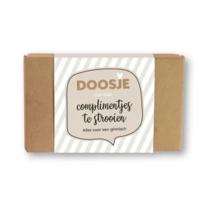 Doosje complimentjes