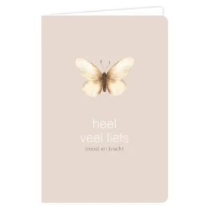 water Heel veel liefs en troost