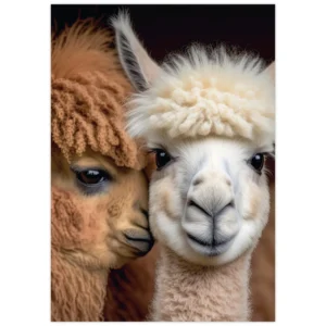 Poster A4 Alpaca