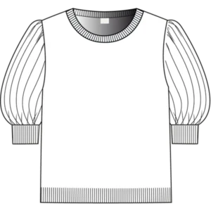 KAregina Pleat Pullover - S