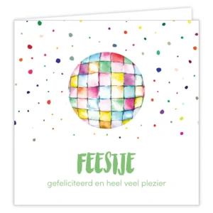 BIXX Feestje gefeliciteerd en heel veel plezier