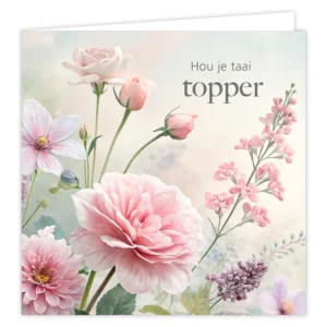 Pearl. Hou je taai topper