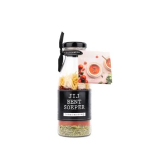 Jij bent Soeper! -Fles soepmix Tomaat