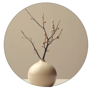 muurcirkel simpel elegant 30 cm