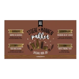 100% leuk stoere mannenpakket