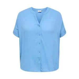 CARROWA LIFE SS V-NECK SHIRT AOP