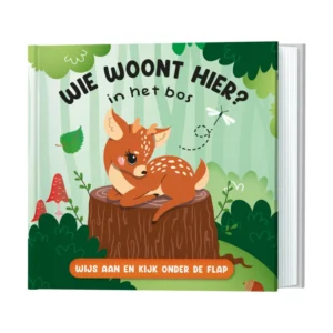 wie woont hier? in het bos
