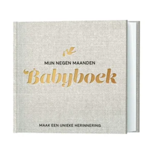 Mijn negen maanden babyboek -unieke herinnering