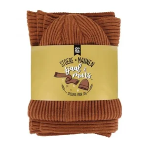 100% leuk Stoere Mannen Muts en sjaal