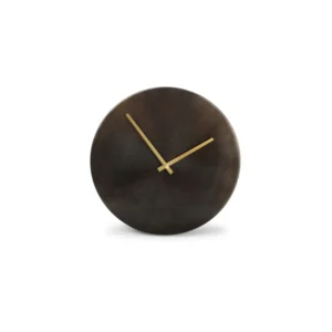 Wandklok 38cm vervaagd zwart Zone