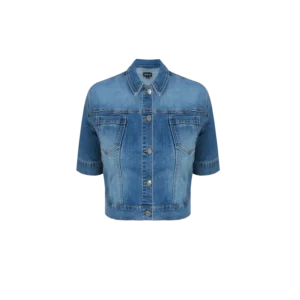 sale Exxcellent Amanda jeans jacket z6 - Dusty Blue, 42