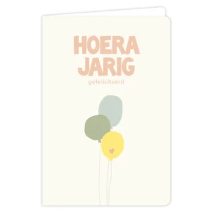 Flow Hoera jarig gefeliciteerd