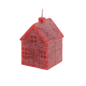 Deco Kaars House S   rood
