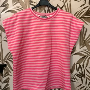 Streepshirt Pink/Pink