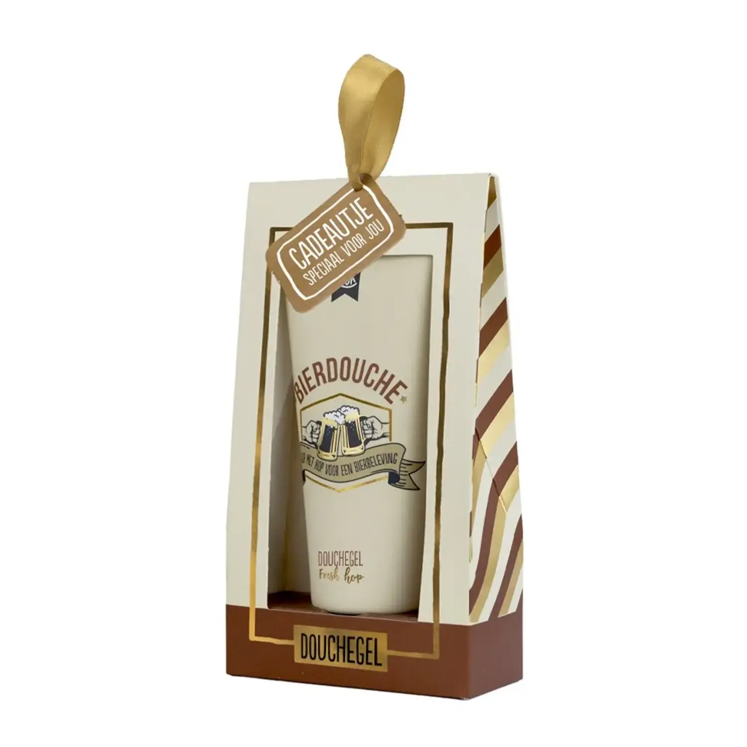 100% LEUK Douchegel in cadeauverpakking - Bierdouche