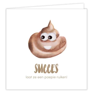 BIXX Succes laat ze een poepie ruiken!