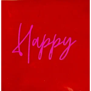 Tegeltje Happy