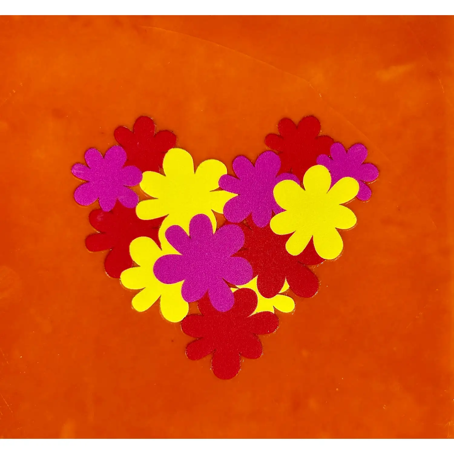 Tegeltje Bloemhart Oranje