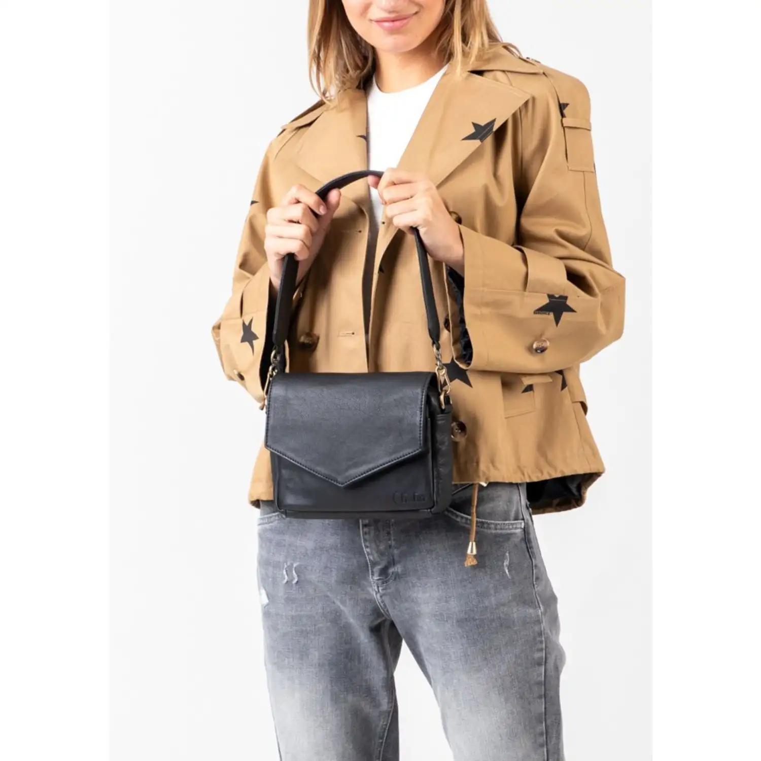 Chabo Bag Kyara cross black - Afbeelding 5