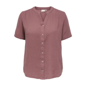 CARTHYRA LIFE S/S BUTTON TOP