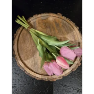93292 9 tulp bundle salland vintage pink 31 cm